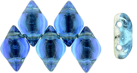 GEMDUO 8 x 5mm (loose) : Backlit - Deep Sea