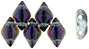 GEMDUO 8 x 5mm (loose) : Backlit - Eggplant