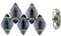 GEMDUO 8 x 5mm (loose) : Backlit - Emerald Amethyst