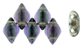 GEMDUO 8 x 5mm (loose) : Backlit - Emerald Amethyst