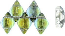 GEMDUO 8 x 5mm (loose) : Backlit - Uranium