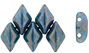 GEMDUO 8 x 5mm (loose) : Nebula - Opaque Turquoise
