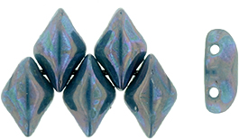 GEMDUO 8 x 5mm (loose) : Nebula - Opaque Turquoise