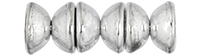  Teacup 4 x 2mm (loose) : Silver