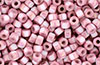 Matubo 3-Cut Seed Bead 6/0 (loose) : Luster - Metallic Pink