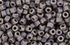 Matubo 3-Cut Seed Bead 6/0 (loose) : Opaque Purple - Picasso
