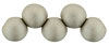 Top Hole Round 6mm (loose) : Color Trends: Satin Metallic Sand