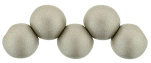 Top Hole Round 6mm (loose) : Color Trends: Satin Metallic Sand