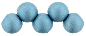 Top Hole Round 6mm (loose) : Color Trends: Satin Metallic Arctic Blue