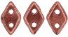 CzechMates Diamond Bead 4x6.5mm (loose) : ColorTrends: Saturated Metallic Grenadine