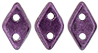 CzechMates Diamond Bead 6.5 x 4mm (loose) : ColorTrends: Saturated Metallic Tawny Port
