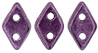 CzechMates Diamond Bead 4x6.5mm (loose) : ColorTrends: Saturated Metallic Tawny Port