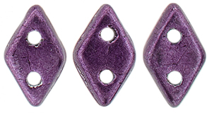 CzechMates Diamond Bead 6.5 x 4mm (loose) : ColorTrends: Saturated Metallic Tawny Port