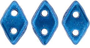 CzechMates Diamond Bead 6.5 x 4mm (loose) : ColorTrends: Saturated Metallic Marina