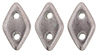 CzechMates Diamond Bead 4x6.5mm (loose) : ColorTrends: Saturated Metallic Almost Mauve