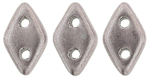 CzechMates Diamond Bead 6.5 x 4mm (loose) : ColorTrends: Saturated Metallic Almost Mauve