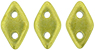 CzechMates Diamond Bead 4x6.5mm (loose) : ColorTrends: Saturated Metallic Meadowlark