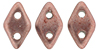 CzechMates Diamond Bead 4x6.5mm (loose) : ColorTrends: Saturated Metallic Blooming Dahlia
