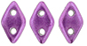 CzechMates Diamond Bead 4x6.5mm (loose) : ColorTrends: Saturated Metallic Spring Crocus