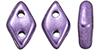 CzechMates Diamond 4x6.5mm (loose) : ColorTrends: Saturated Metallic Crocus Petal
