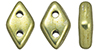CzechMates Diamond 4x6.5mm (loose) : ColorTrends: Saturated Metallic Limelight