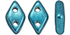 CzechMates Diamond 4x6.5mm (loose) : ColorTrends: Saturated Metallic Quetzal Green