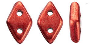 CzechMates Diamond 6.5 x 4mm (loose) : ColorTrends: Saturated Metallic Cranberry