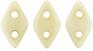 CzechMates Diamond Bead 4x6.5mm (loose) : Luster - Opaque Champagne