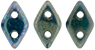 CzechMates Diamond Bead 4x6.5mm (loose) : Oxidized Bronze