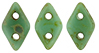 CzechMates Diamond Bead 4x6.5mm (loose) : Turquoise - Picasso