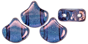 Matubo Ginkgo Leaf Bead 7.5 x 7.5mm (loose) : Luster - Transparent Amethyst