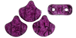 Matubo Ginkgo Leaf Bead 7.5 x 7.5mm (loose) : Stardance 