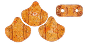 Matubo Ginkgo Leaf Bead 7.5 x 7.5mm (loose) : Stardance 