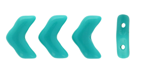 Vee Bead 4 x 10mm (loose) : Opaque Turquoise