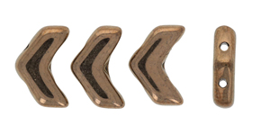 Vee Bead 4 x 10mm (loose) : Bronze