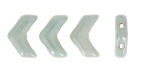 Vee Bead 4 x 10mm (loose) : Luster - Prairie Green