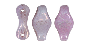 Cradle Bead 10 x 6mm Horizontal Hole (loose) : Luster - Metallic Amethyst