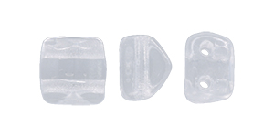 Roof Bead 6 x 6mm (loose) : Crystal