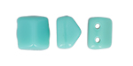 Roof Bead 6 x 6mm (loose) : Opaque Turquoise