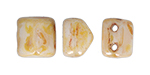 Roof Bead 6 x 6mm (loose) : Opaque Luster - Picasso