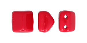 Roof Bead 6 x 6mm (loose) : Opaque Red