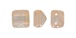 Roof Bead 6 x 6mm (loose) : Luster - Transparent Champagne
