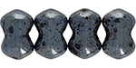 Butterfly, one hole, 4 x 6 mm (loose) : Hematite