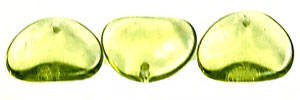 Rose Petals 14/13mm (loose) : Lt Olivine