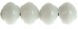Snail 6mm (loose) : Alabaster