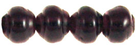 Snail 6mm (loose) : Dk Amethyst