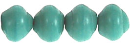 Snail 6mm (loose) : Opaque Turquoise