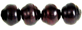Snail 6mm (loose) : Pearl Coat - Dk Purple
