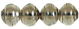 Snail 6mm (loose) : Luster - Black Diamond