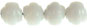 Snail 8mm (loose) : Alabaster